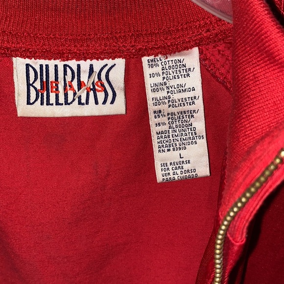 Vintage Bill Blass Red Jacket - Picture 7 of 7